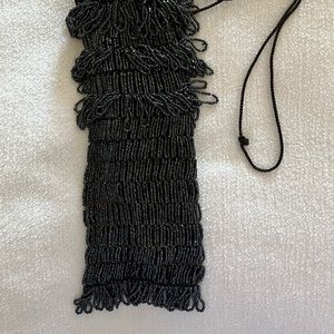 Vintage Art Deco Reticule Fringe Evening Purse